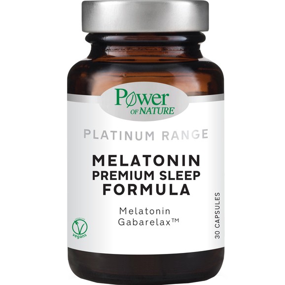 Power of Nature Platinum Range Melatonin Premium Sleep Formula 30caps