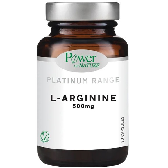 Power Health Platinum Range L-Arginine 500mg 30veg.caps