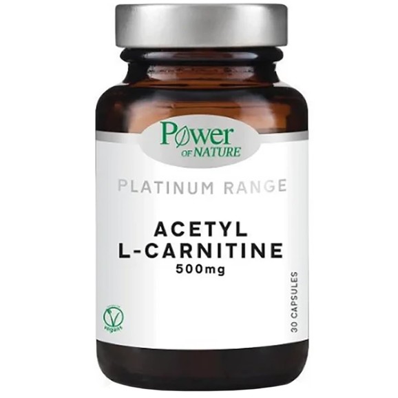 Power Health Platinum Range Acetyl L-Carnitine 500 mg 30veg.caps