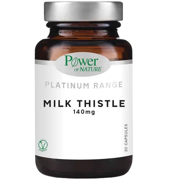 Power Health Platinum Range Milk Thistle 140μg 30veg.caps