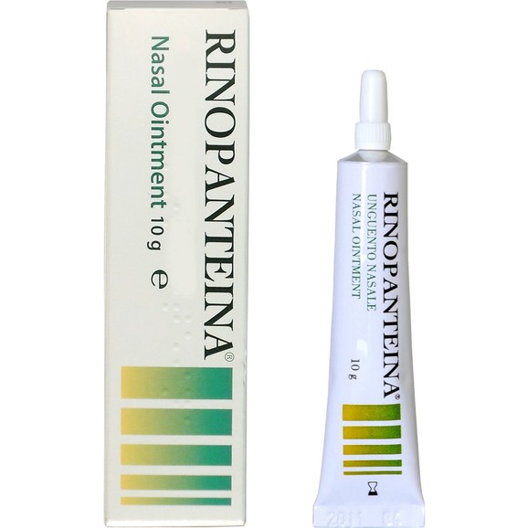 PharmaQ Rinopanteina Ointment Καινοτόμος Ρινική Αλοιφή που Λιπαίνει, Ενυδατώνει & Προστατεύει τον Ρινικό Βλεννογόνο 10gr