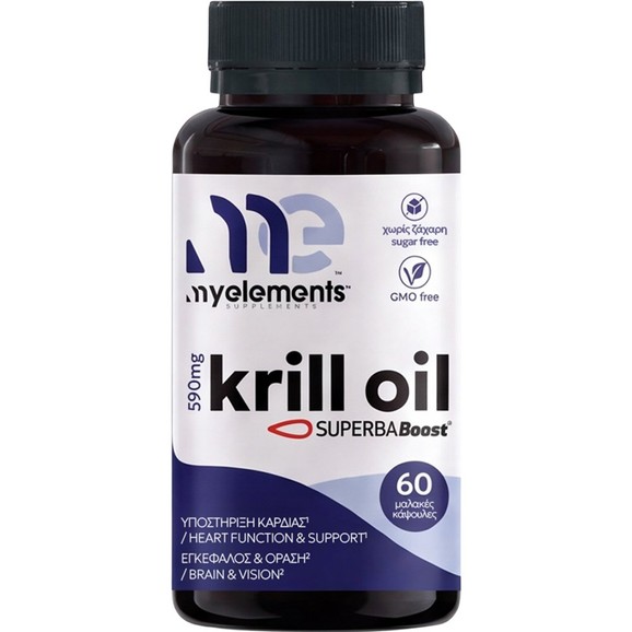 My Elements Krill Oil 590mg 60caps