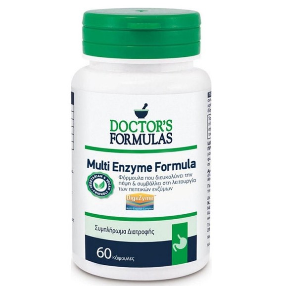 Doctor\'s Formulas Multi Enzyme Formula 60caps