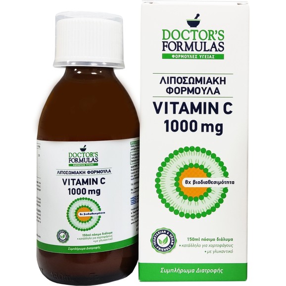 Doctor\'s Formulas Λιποσωμιακή Vitamin C 1000 mg 150ml