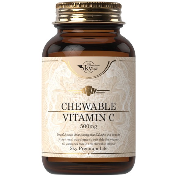 Sky Premium Life Chewable Vitamin C 500mg 60 Chew.tabs