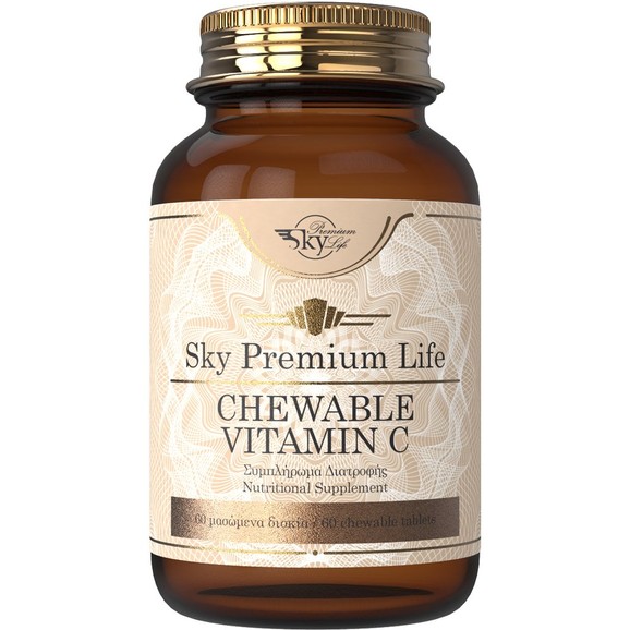 Sky Premium Life Chewable Vitamin C 500mg 60 Chew.tabs