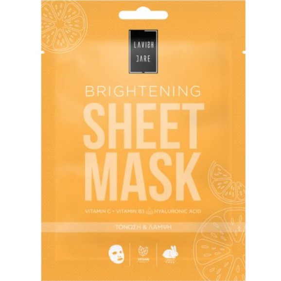 Lavish Care Brightening Glow Me Face Sheet Mask 25g