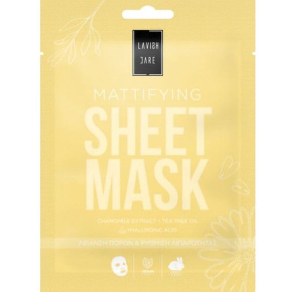 Lavish Care Mattifying Blur Me Face Sheet Mask 25g