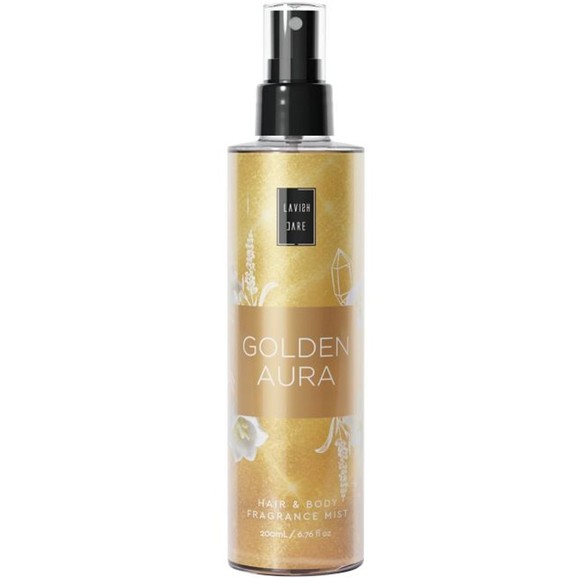 Lavish Care Golden Aura Fragrance Hair & Body Mist 200ml