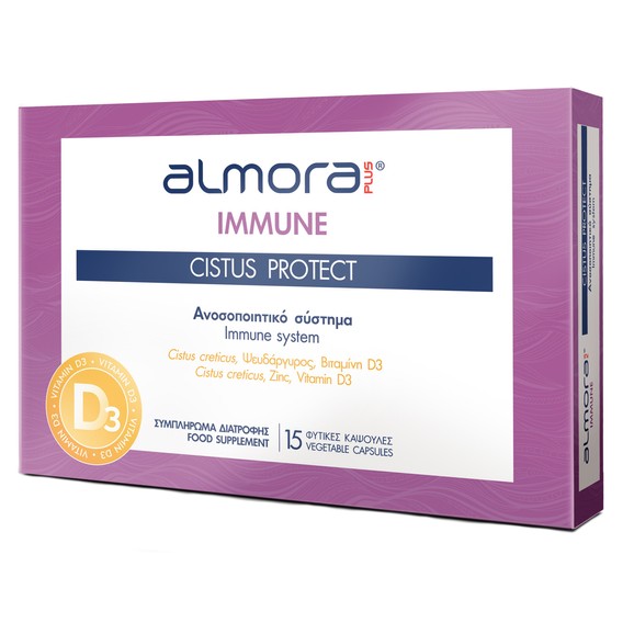 Almora Immune Citrus Protect Vitamin D3 15veg.caps