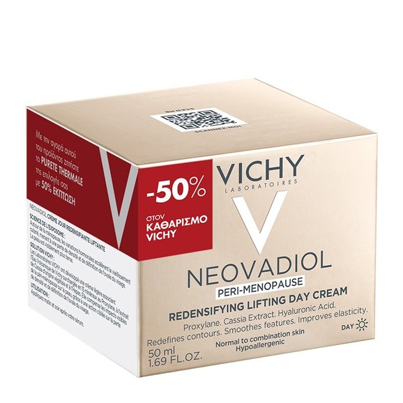 Vichy Promo Neovadiol Peri-Menopause Redensifying Lifting Day Cream Κρέμα Ημέρας για την Περιεμμηνόπαυση, Κανονικές Μικτές Επιδερμίδες 50ml