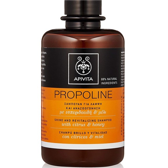 Δώρο Apivita Propoline Shine & Revitalizing Shampoo Σαμπουάν με Εσπεριδοειδή & Μέλι για Λάμψη & Αναζωογόνηση 75ml