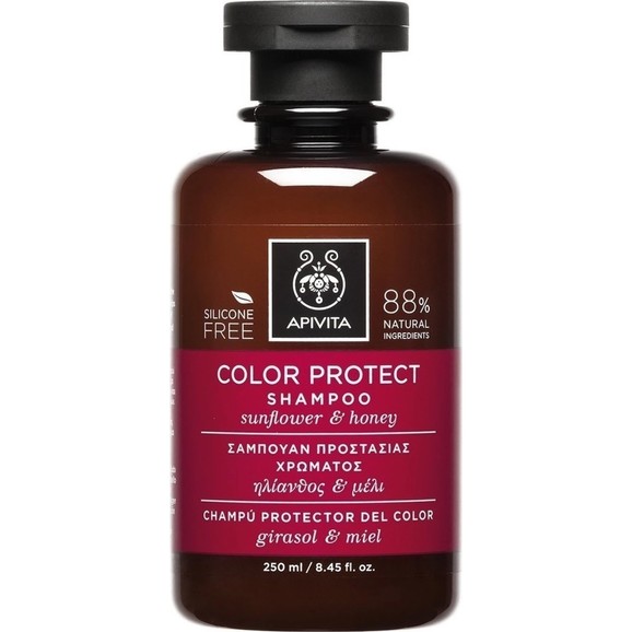 Apivita Color Protect Shampoo with Sunflower & Honey 250ml