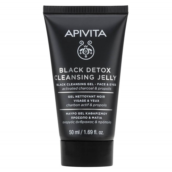 Apivita Black Detox Cleansing Jelly Travel Size 50ml Apivita Black Detox Cleansing Jelly Travel Size 50ml