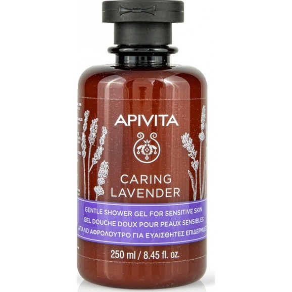Apivita Caring Lavender Απαλό Αφρόλουτρο για Ευαίσθητες Επιδερμίδες 250ml Apivita Caring Lavender Απαλό Αφρόλουτρο για Ευαίσθητες Επιδερμίδες 250ml