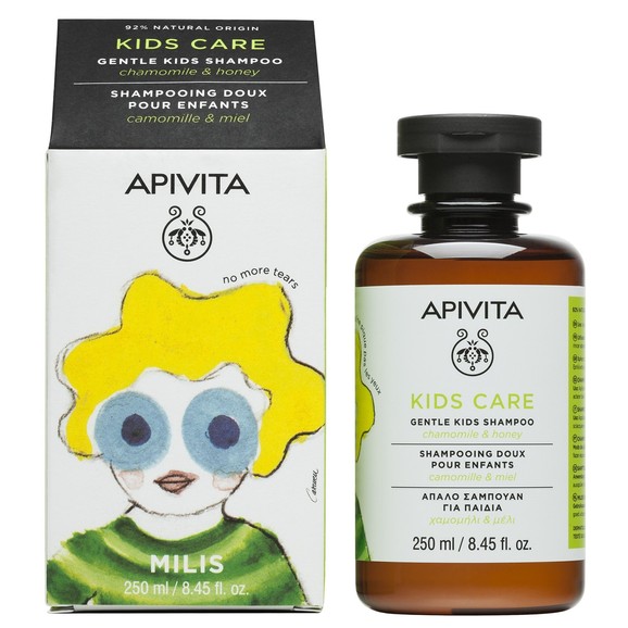Apivita Kids Shampoo with Chamomile & Honey Παιδικό Σαμπουάν με Χαμομήλι & Μέλι 250ml Apivita Kids Shampoo with Chamomile & Honey Παιδικό Σαμπουάν με Χαμομήλι & Μέλι 250ml