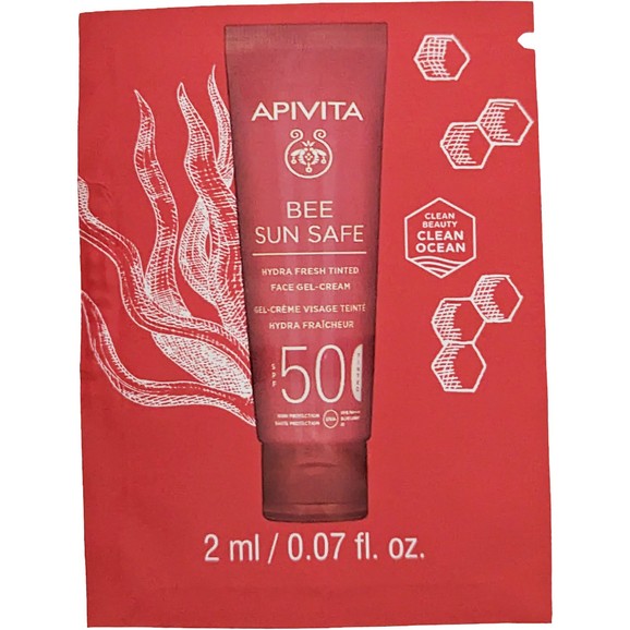 Δείγμα Apivita Bee Sun Safe Hydra Fresh Tinted Face Gel-Cream 2ml Δείγμα Apivita Bee Sun Safe Hydra Fresh Tinted Face Gel-Cream 2ml