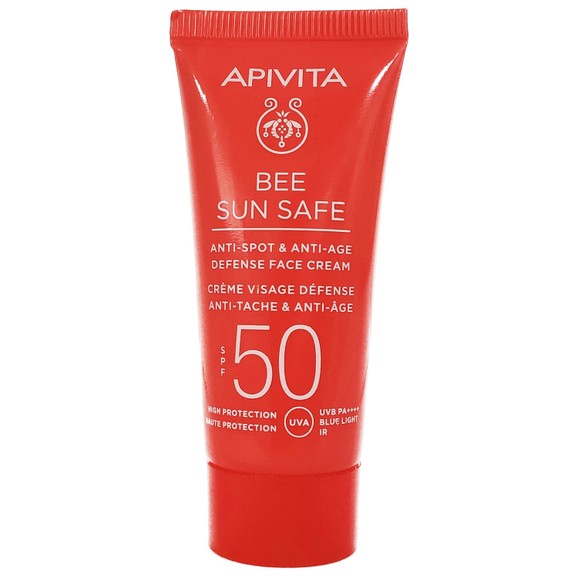 Δείγμα Apivita Bee Sun Safe Anti-Spot & Anti-Age Defence Face Cream Spf50 Αντηλιακή Κρέμα Προσώπου Κατά των Πανάδων 15ml