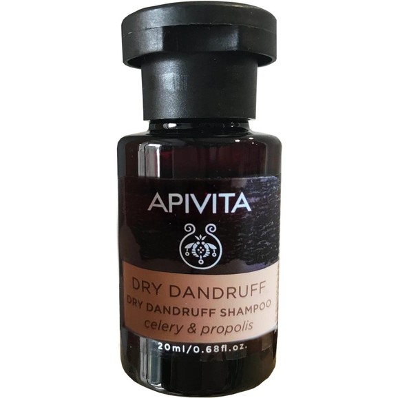 Δώρο Mini Sizer Apivita Dry Dandruff Σαμπουάν Κατά της Ξηροδερμίας με Σέλερι & Πρόπολη 20ml