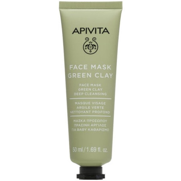 Apivita Green Clay Deep Cleansing Face Mask 50ml Apivita Green Clay Deep Cleansing Face Mask 50ml