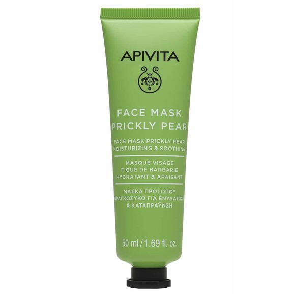 Apivita Face Mask Prickly Pear Moisturizing & Soothing 50ml Apivita Face Mask Prickly Pear Moisturizing & Soothing 50ml