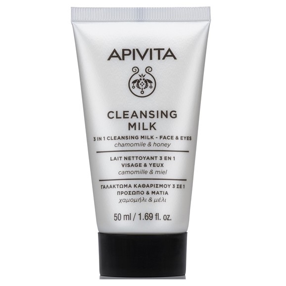 Δώρο Apivita Cleansing Milk 3 in 1 Face & Eyes Travel Size Γαλάκτωμα Καθαρισμού Προσώπου & Ματιών με Χαμομήλι & Μέλι 50ml Δώρο Apivita Cleansing Milk 3 in 1 Face & Eyes Travel Size Γαλάκτωμα Καθαρισμού Προσώπου & Ματιών με Χαμομήλι & Μέλι 50ml