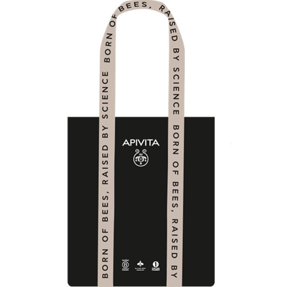 Δώρο Apivita Black Eco Tote Bag 1 Τεμάχιο Δώρο Apivita Black Eco Tote Bag 1 Τεμάχιο