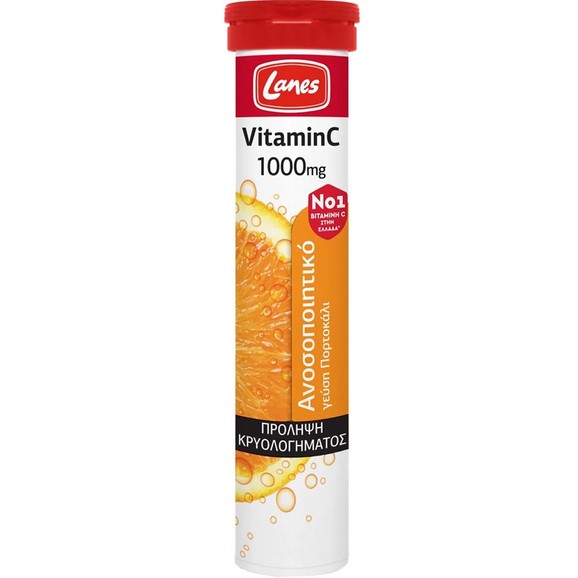 Lanes Vitamin C 1000mg, 20 Effer.tabs
