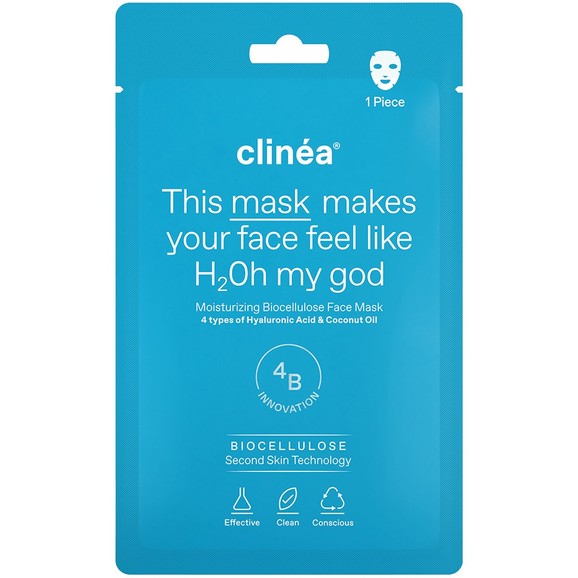 Clinea Moisturizing Biocellulose Face Mask 1 Τεμάχιο