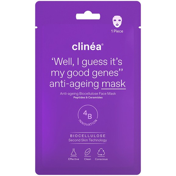 Clinea Anti-Ageing Biocellulose Face Mask 1 Τεμάχιο