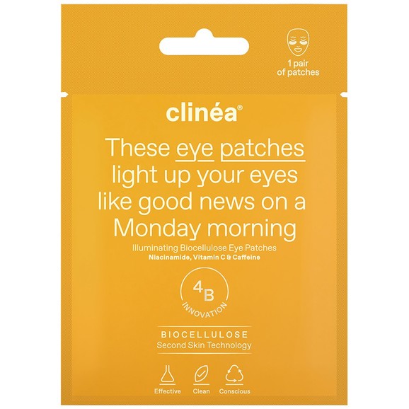 Clinea Illuminating Biocellulose Eye Patches 1 Ζευγάρι