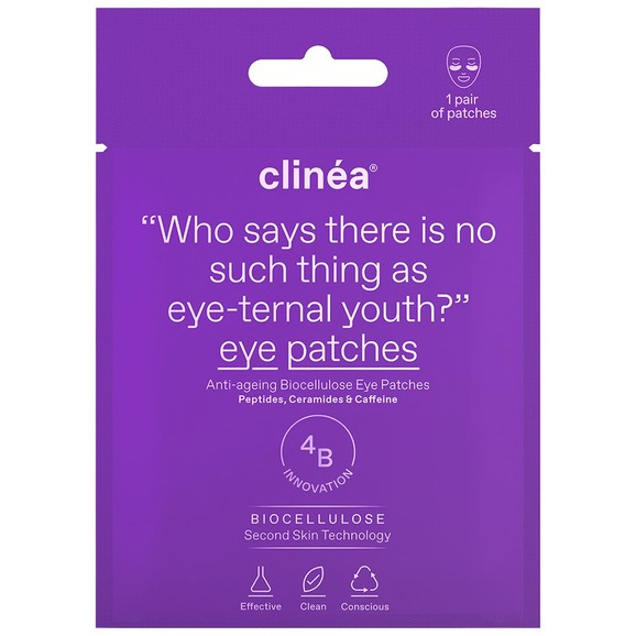 Clinea Anti-Ageing Biocellulose Eye Patches 1 Ζευγάρι