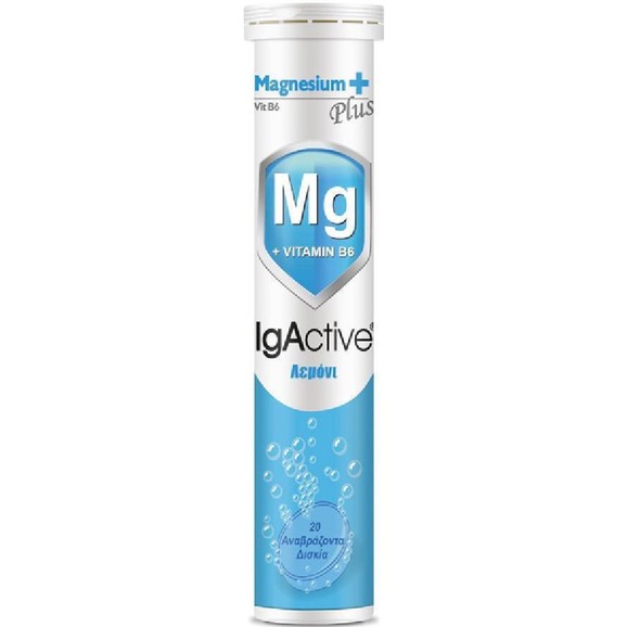 IgActive Magnesium + Vitamin B6, 20 Effer.tabs