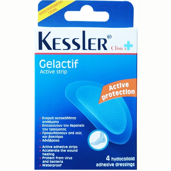 Kessler Celactif Active Strip Διάφανο 4 Τεμάχια