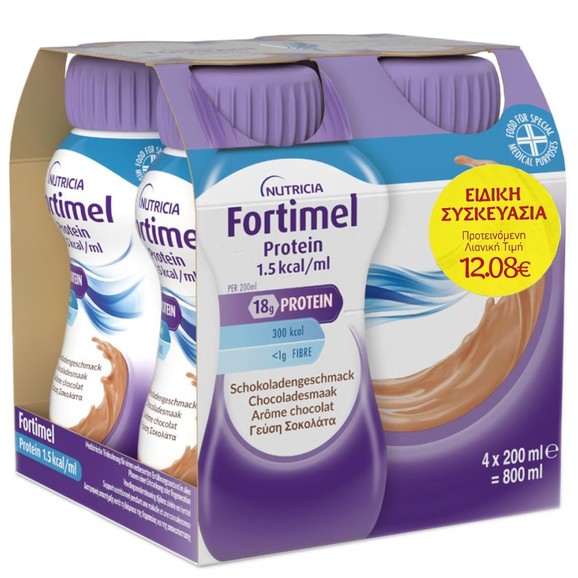 Nutricia Promo Fortimel Protein 1,5 kcal/ml Chocolate 4x200ml