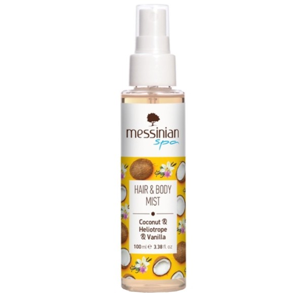 Messinian Spa Hair & Body Mist Coconut & Heliotrope & Vanilla 100ml