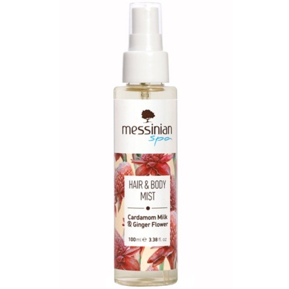 Messinian Spa Hair & Body Mist Cardamom Milk & Ginger Flower 100ml