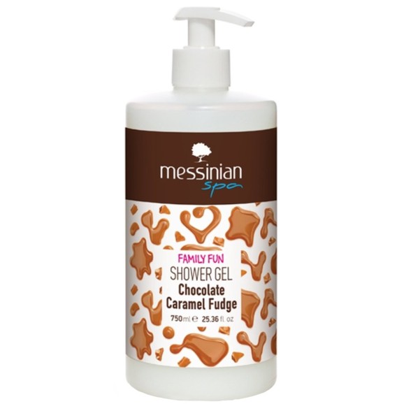 Messinian Spa Chocolate & Caramel Fudge Shower Gel 750ml