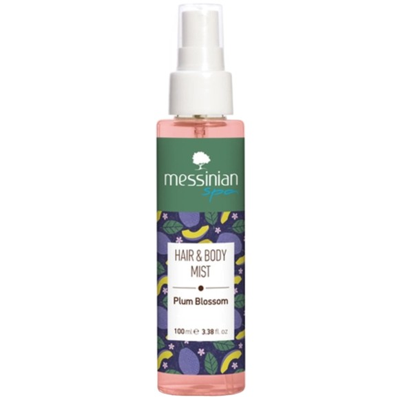 Messinian Spa Hair & Body Mist Plum Blossom 100ml