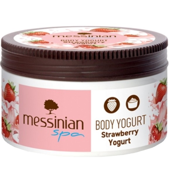 Messinian Spa Body & Strawberry Yogurt 250ml