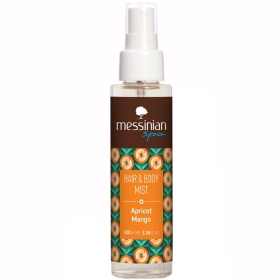 Messinian Spa Apricot & Mango Hair & Body Mist 100ml Messinian Spa Apricot & Mango Hair & Body Mist 100ml