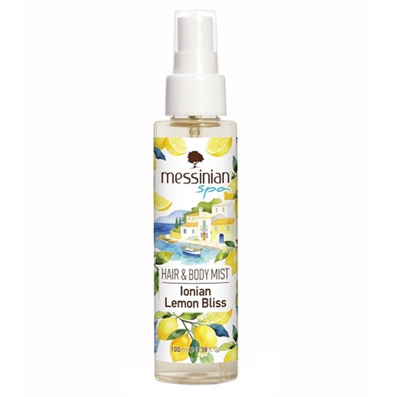 Messinian Spa Ionian Lemon Bliss Hair & Body Mist 100ml