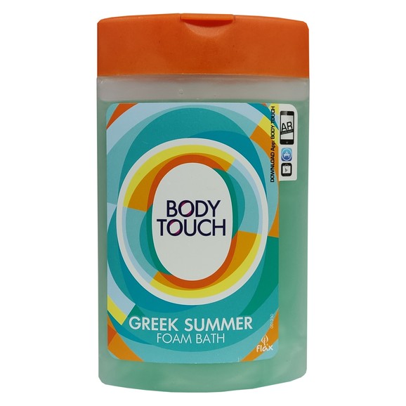 Δώρο Flax Body Touch Greek Summer Foam Bath Απαλό Αφρόλουτρο με Φρουτώδες Άρωμα 300ml