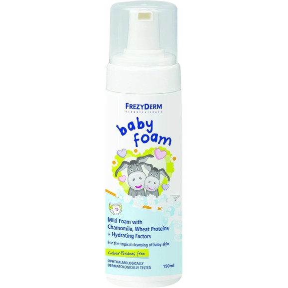 Δώρο Frezyderm Baby Foam Απαλός Αφρός Καθαρισμού για το Βρεφικό & Παιδικό Δέρμα 150ml