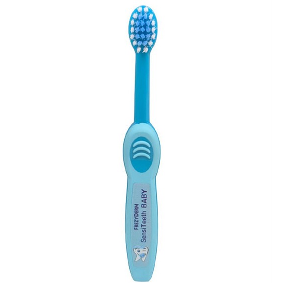 Frezyderm SensiTeeth Toothbrush 3-36m Soft 1 Τεμάχιο - Γαλάζιο