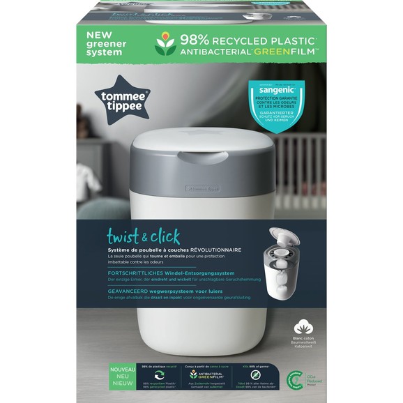 Δώρο Tommee Tippee Twist & Click 1 Τεμάχιο - Cotton White Δώρο Tommee Tippee Twist & Click 1 Τεμάχιο - Cotton White