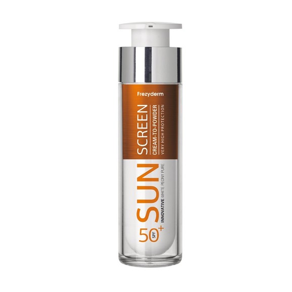 Frezyderm Sunscreen Cream to Powder Spf50+ Αντηλιακή Κρέμα Προσώπου Υψηλής Προστασίας με Πουδρένιο Φινίρισμα 50ml Frezyderm Sunscreen Cream to Powder Spf50+ Αντηλιακή Κρέμα Προσώπου Υψηλής Προστασίας με Πουδρένιο Φινίρισμα 50ml