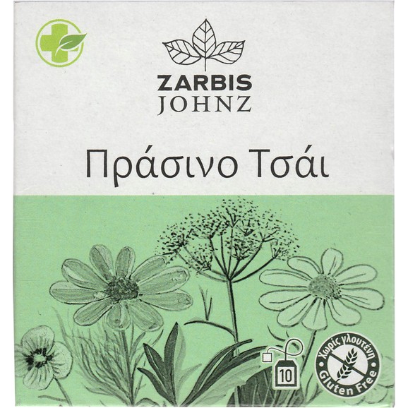 Zarbis Johnz Green Tea 10 Τεμάχια (10 Φακελάκια x 1.2g) Zarbis Johnz Green Tea 10 Τεμάχια (10 Φακελάκια x 1.2g)