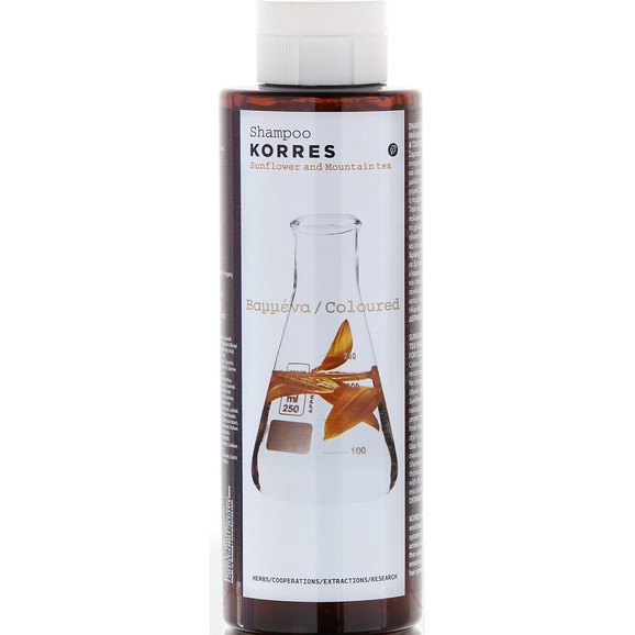 Korres Sunflower & Mountain Tea Shampoo για Βαμμένα Μαλλά 250ml