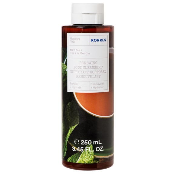 Korres Renewing Body Cleanser Mint Tea Shower Gel 250ml